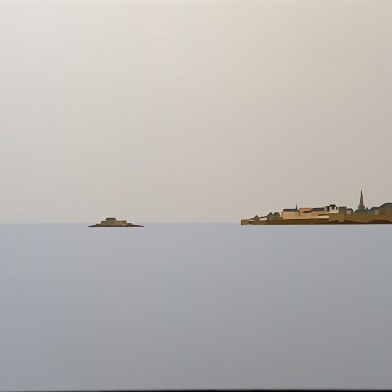 St Malo et le Fort National 81x60